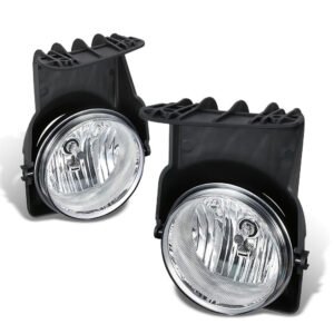 Clear Lens Front Bumper Fog Light Lamps For 03-06 GMC Sierra 1500 2500 3500