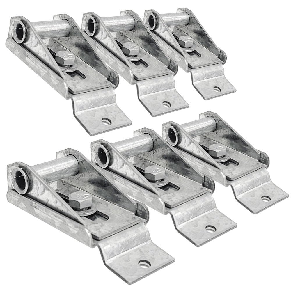 6X Fleet Eng FLT025-10200 Top Hinge Adjustable Assembly Top Fixture 4-1/4″ x 1-11/16″