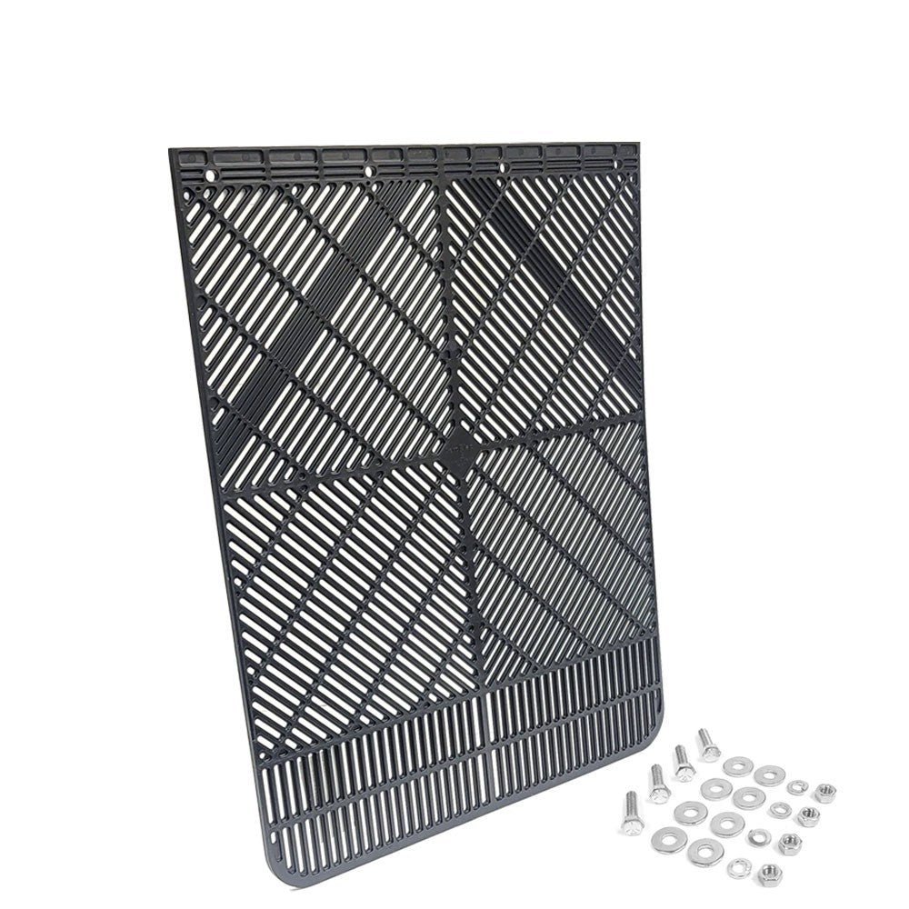 F.E 30″x24″ AeroFlap Straight Mud Flap Guard+Mount 033-08002 Semi Truck Trailer
