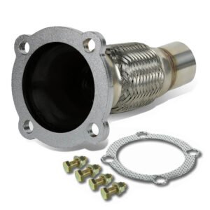 Weld-On Exhaust Flange Flex Pipe Repair Replacement Kit For 00-05 Beetle/Golf/Jetta