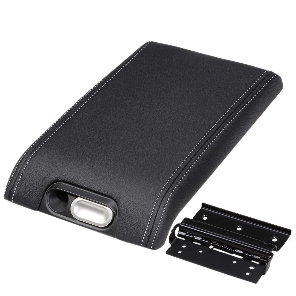 Black Center Console Tray Lid Assembly For 09-14 F-150 (Flow Through Consoles)