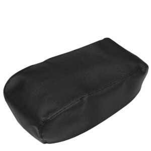 Black Center Console Armrest Cover Replacement For 08-10 Charger (LX 6th Gen)