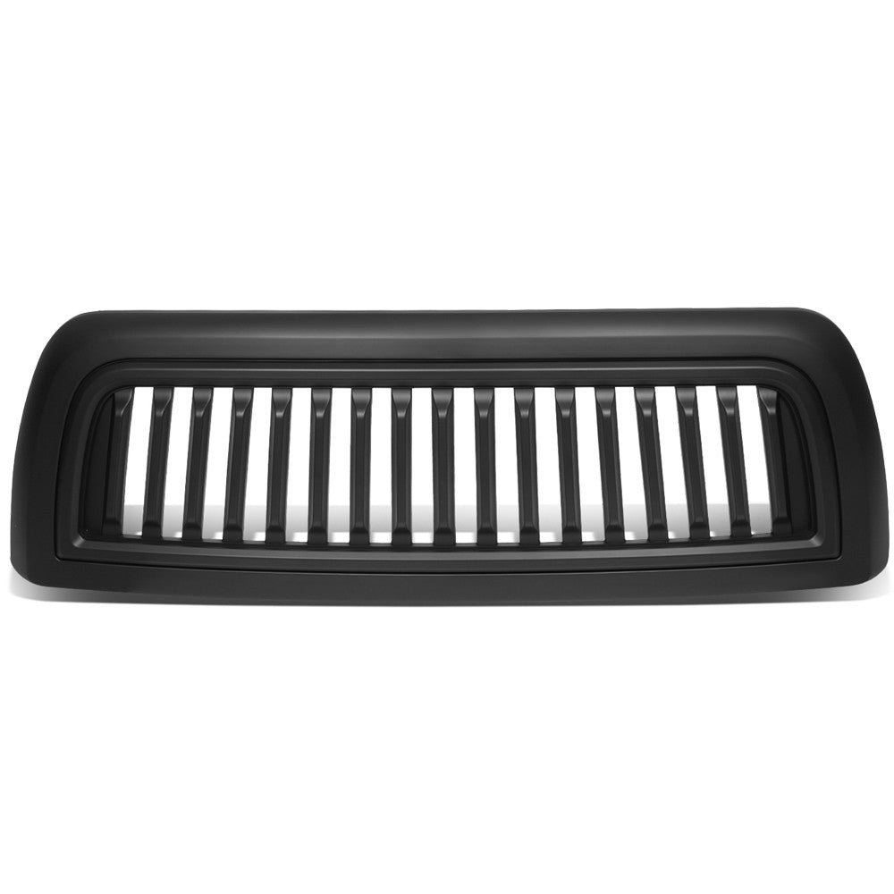 Black Matte Badgeless Vertical Slat Style Front Grille For 10-18 Ram 2500