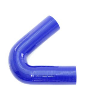 HPS 4″ (102mm) ID ,5″ Leg Length 4Ply Silicone Blue 135 Degree Elbow Coupler Hose