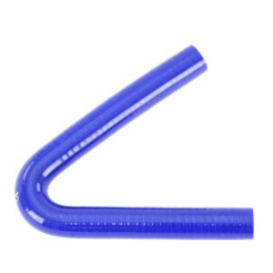 HPS 1.12″ (28mm) ID ,5″ Leg Length 4Ply Silicone Blue 135 Degree Elbow Coupler Hose