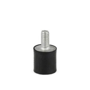 Anti Vibration Mount Isolator M6 Male/Female [5/8″ Stud] [5/8″ Thick Rubber] [5/8″ Diameter]