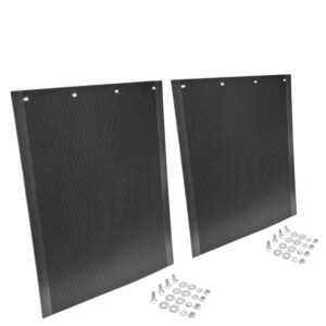 Aurora 30″x24″ Anti-Spray Straight Mud Flap+Mount 2430PHDB Truck Trailer