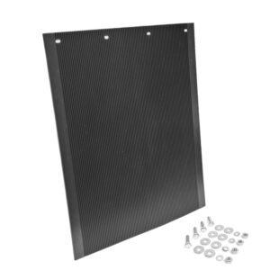 Aurora 30″x24″ Anti-Spray Straight Mud Flap Guard+Mount 2430PHDB Truck Trailer