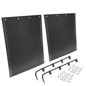 Aurora 30″x24″ Anti-Spray Mud Flap+Mount+Straight Hanger 2430PHDB Smei Truck