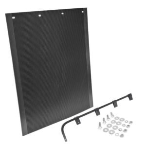Aurora 30″x24″ Anti-Spray Mud Flap+Mount+Straight Hanger 2430PHDB Semi Truck
