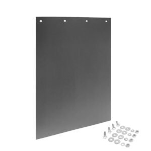 Aurora 30″x24″ Polyguard Straight Mud Flap Guard+Mount 2430PSB Truck Trailer