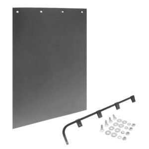 Aurora 30″x24″ Polyguard Mud Flap+Mount+Straight Hanger 2430PSB Truck Trailer