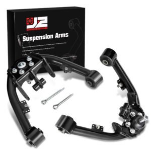 J2 Black 2-4″ Lift Front Upper Control Arm For 99-06 Chevrolet Silverado GMC Sierra 1500