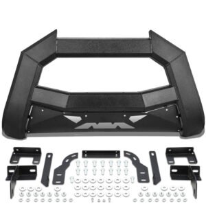 J2 Square Frame Bat Design Front Bumper Bull Bar Guard For 09-18 Ram 1500/19-22 Ram 1500 Classic
