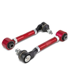 Red Rear Upper Suspension Camber Kit Arm For Honda 03-07 Accord/Pilot/TSX