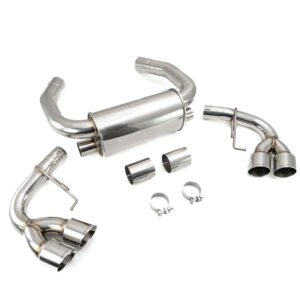 Megan Supremo Series Axleback Exhaust System Stainless Quad Tips For 18+ BMW M5 F90