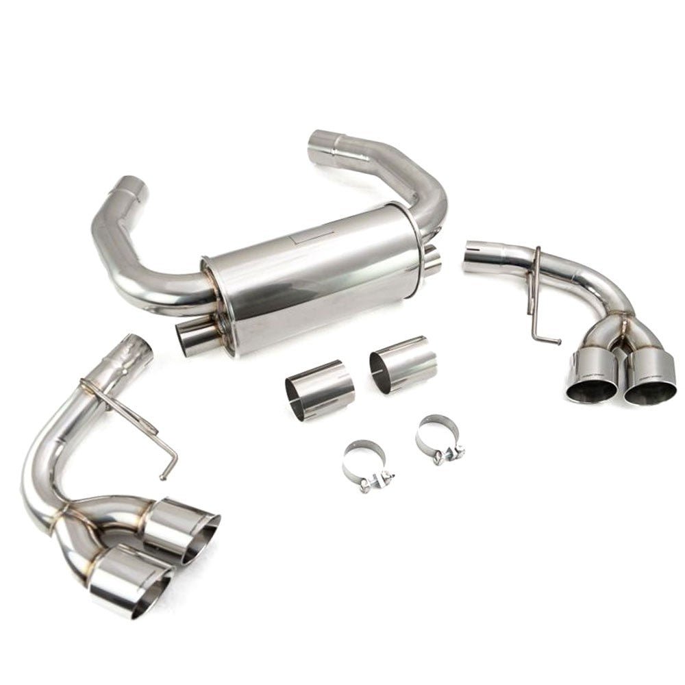 Megan Supremo Series Axleback Exhaust System Stainless Quad Tips For 18+ BMW M5 F90