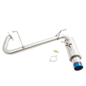 Megan RS Series ABE Exhaust System Burnt Tip For 99-05 MX-5 Miata 1.8L Manual Transmission