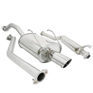 Megan OE-RS Stainless Steel CBS Exhaust System For 01-04 Honda Civic Sedan EX