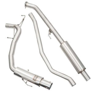 Megan Racing DS-Series Catback System w/Single Tips For 22+ Honda Civic Sedan Sport/Si FE MR-CBS-HC22-DS