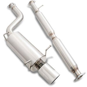 Megan DS-Type CBS Exhaust System Single Tip For 03-06 Infiniti G35 Sedan (V35)