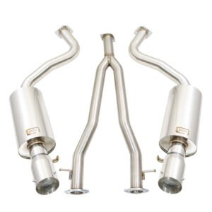 Megan OE-RS Series Catback Exhaust System Dual Round Tip For 98-05 Lexus GS-Series S160