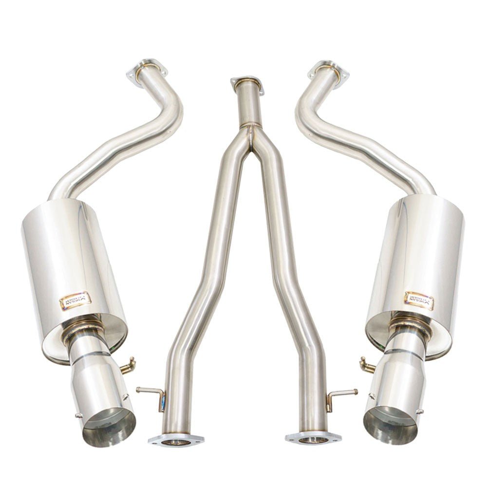 Megan OE-RS Series Catback Exhaust System Dual Round Tip For 98-05 Lexus GS-Series S160