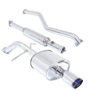 Megan OE-RS CBS Exhaust System Burnt Tip For 02-06 Lancer DE ES LS SE 2.0L