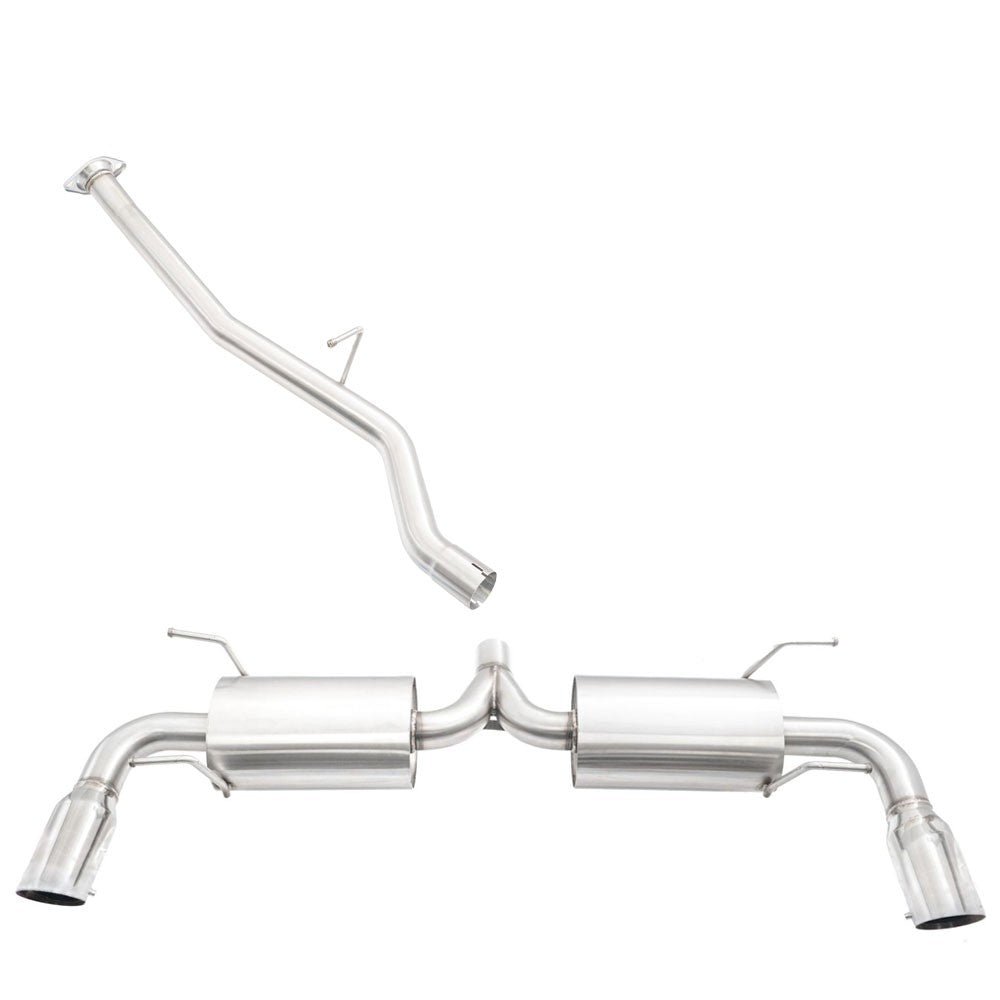 Megan Racing DS-Type Stainless CBS Exhaust System Polish Tips For 09-13 Mazda RX-8