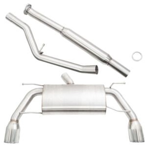 Megan Racing Rear CBS-Type Catback System w/Stainless Tip For 22+ Toyota GR86 ZN8 2nd Gen MR-CBS-T8622-SS