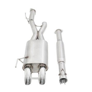 Megan CBS-Series Catback Exhaust System Dual Turn-Down Tips For 14-21 Toyota Tundra CrewMax 5.7L V8 (XK50)