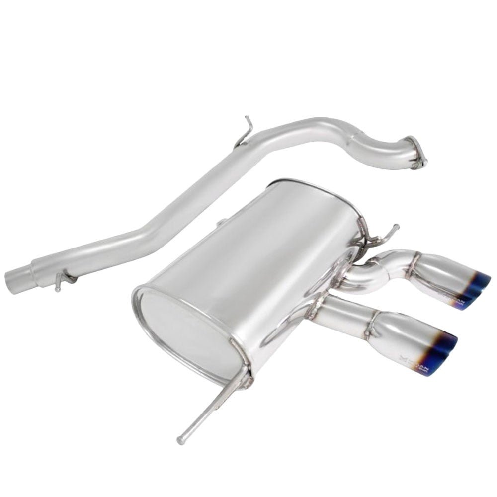 Megan Turbo Type Series Catback Exhaust System 3″ Pipe w/Dual Rolled Tips For 12-13 Volkswagen Golf R MK6