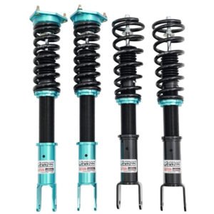 Megan Blue EZII Series Coilover Springs Kit For Infiniti 14+ Q50/17-22 Q60 RWD (V37) [Front Strut on “Fork Type” Mount]
