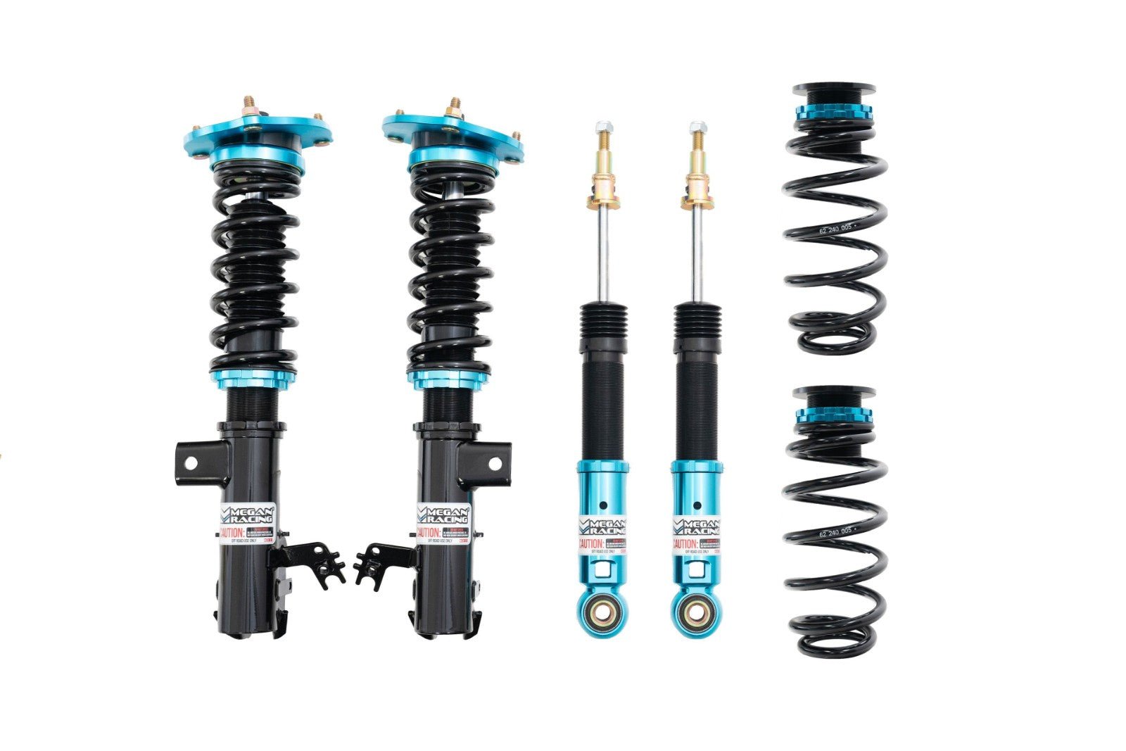 Megan EZII Series Coilover Springs Shock Kit For 18-24 Toyota Camry L/LE/XLE FWD XV70