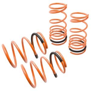 Megan Front/Rear Orange Street Lowering Springs Kit For 93-97 Probe/MX6 2.0L L4