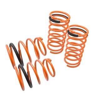 Megan Racing Front/Rear Orange Street Lowering Springs Kit For 97-01 Ford Escort