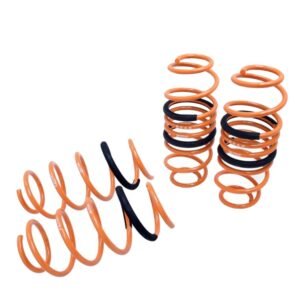 Megan Racing 4PCS Orange Street Lowering Springs Kit For 15-20 Honda Fit GK