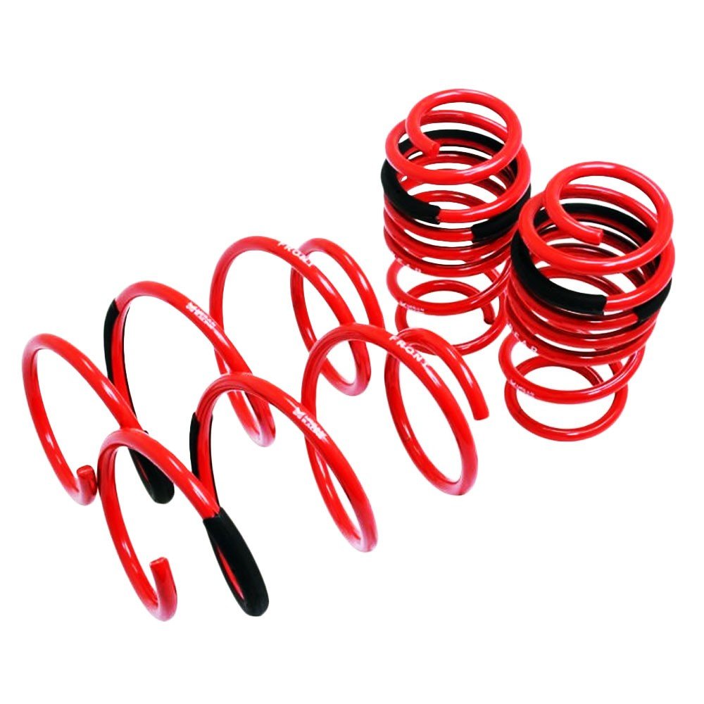Megan 4PCS Red Euro-Version Lowering Springs Kit For 13-18 Benz CLA250 FWD C117