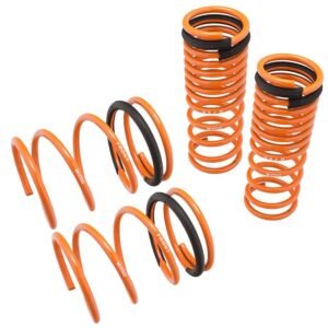 Megan Front/Rear Orange Street Lowering Springs Kit For 90-94 Eclipse/Talon FWD