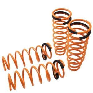 Megan Front/Rear Orange Street Lowering Springs Kit For 06-15 MX-5 Miata NC