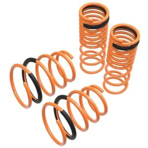 Megan 4PCS Orange Street Lowering Spring Kit For 08-10 WRX 4Dr/HB Narrow body GE