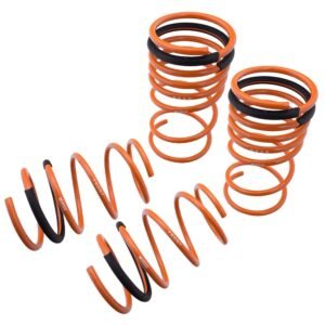 Megan 4PCS Orange Street Lowering Springs Kit For 02-03 Subaru WRX GD GG GDA