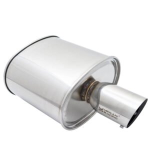 Megan MR-MU-MOE3-NEW M-OE Series Stainless Steel Exhaust Muffler 3″ID