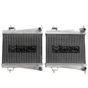 Megan Racing Dual Row Left & Right Side Radiators For 20+ Toyota GR Supra (J29/DB 5th Gen)