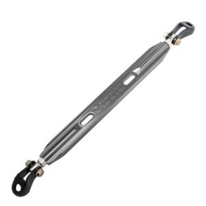 Megan Gunmetal Rear Lower Strut Tie Bar Brace For 96-00 Honda Civic EJ EM 2/4/HB