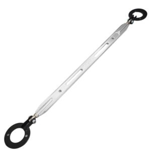 Megan Polish Rear Upper Strut Bar Tie Brace For 89-94 Nissan 240SX S13