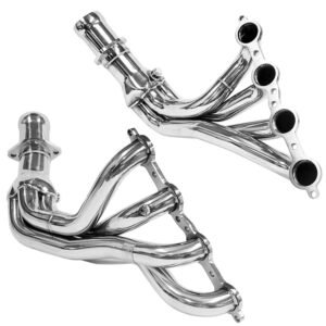 Megan Stainless Steel 2×4-1 Exhaust Manifold For 97-04 Corvette C5 LS1/LS6 5.7L V8