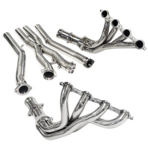 Megan Racing Stainless Header Exhaust w/X-Pipe For 97-04 Corvette C5 LS1/LS6 V8