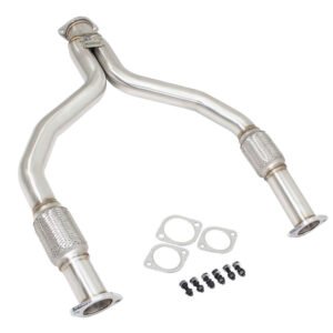 Megan Racing Rear Y-Pipe For Infiniti Q40/Q50/Q60 Nissan 350Z/370Z/Z AWD/RWD