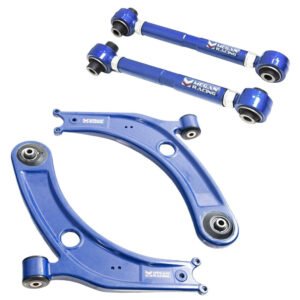 Megan Racing Front Lower & Rear Toe Control Arm For 15-21 Golf GTI MK7/13-20 A3